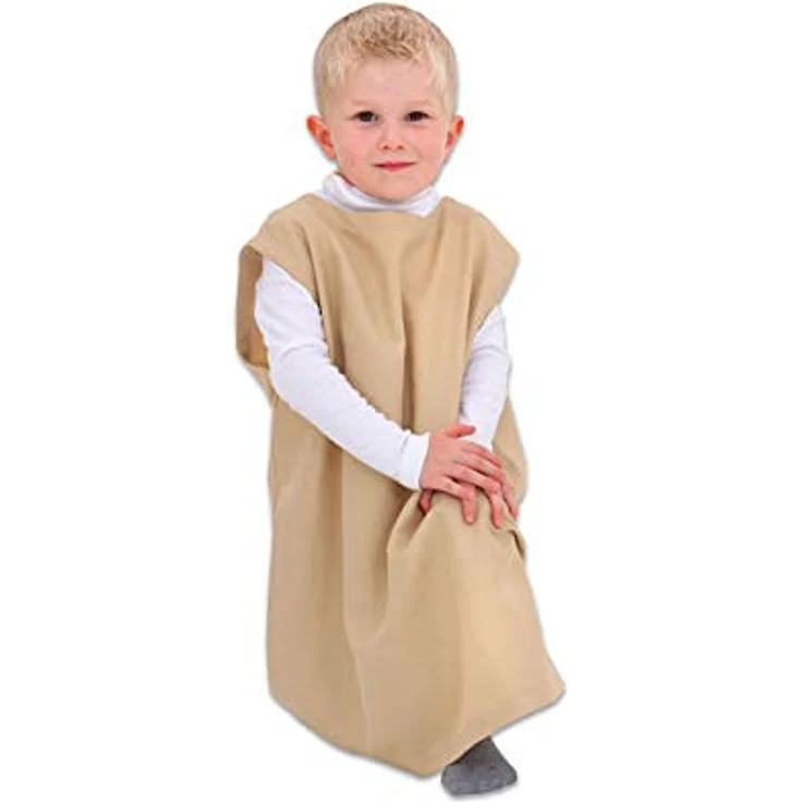 Betzold Hirten-Kostüm 3-tlg. für Kinder, Überziehkostüm für Krippenspiel und Rollenspiel, Universalgröße für 4-7 Jahre, waschbar bei 40 °C – Bild 3