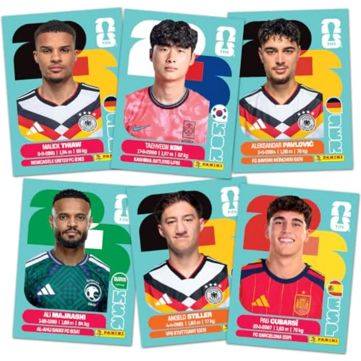 Panini Offizielle FIFA World Cup 2026™ Stickerkollektion (Update-Set Plus) mit 176 Stickern, inkl. 120 Update-Stickern des finalen Kaders – Bild 5
