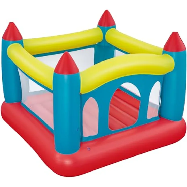 Bestway Hüpfburg Royal Leap, 175 x 173 x 127 cm, für 3 Kinder, max. 85 kg, Innen- und Außengebrauch