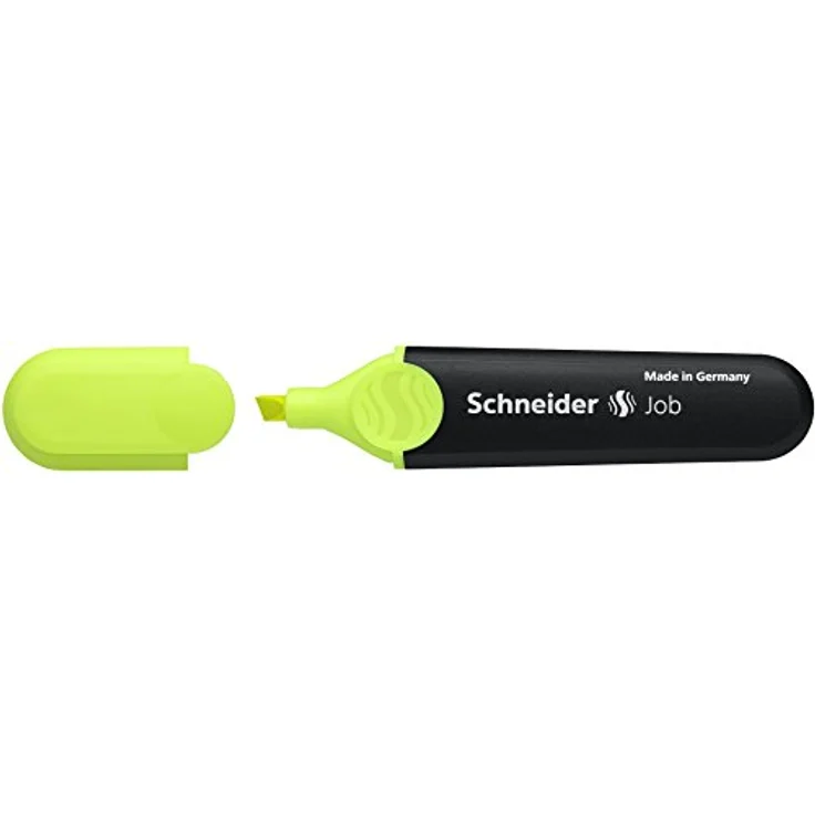Schneider Job 150 Textmarker (nachfüllbar und lichtbeständig) 10er Pack gelb – Bild 2