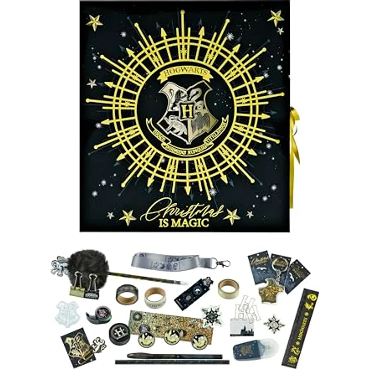 Undercover HPIC8026 Harry Potter Hogwarts Adventskalender für Teens - Gefüllt mit 24 Schreibwaren Überraschungen - Preisvergleich