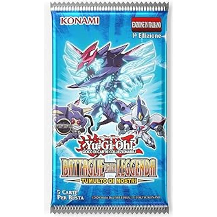 YU-GI-OH! Battles of Legend: Monster Mayhem Display (24) mit 1 Geheime Selten, 1 Ultra Rare Dragon Girl, P.U.N.K. oder Orcust-Themenkarte, 3 weitere Ultra Rares – Bild 3
