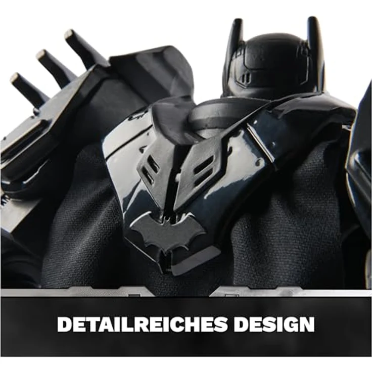 Batman Metal Force Hero, Actionfigur 30 cm mit beweglichen Gelenken und detailreichem Design – Bild 4