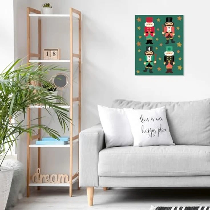 Ravensburger CreArt 23893 - Christmas Nutcracker Delight - Malen nach Zahlen Erwachsene - ab 12 Jahren, Acrylfarben in Gold und Kupferfarbe, trendige Deko – Bild 4