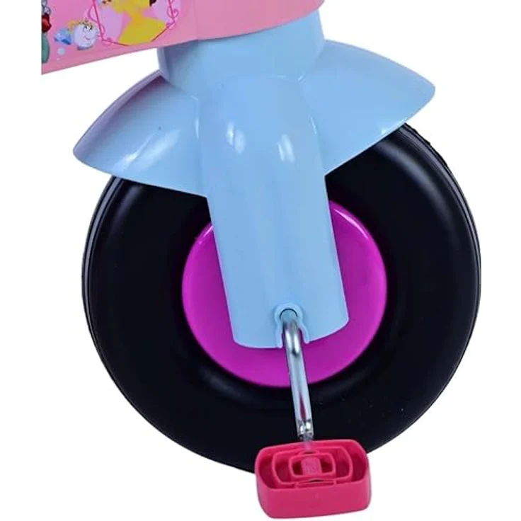 Volare Dreirad Disney Prinzessin Mädchen Rosa, 1-3 Jahre, Max. 25 kg, Praktischer Korb, tragfähig – Bild 5