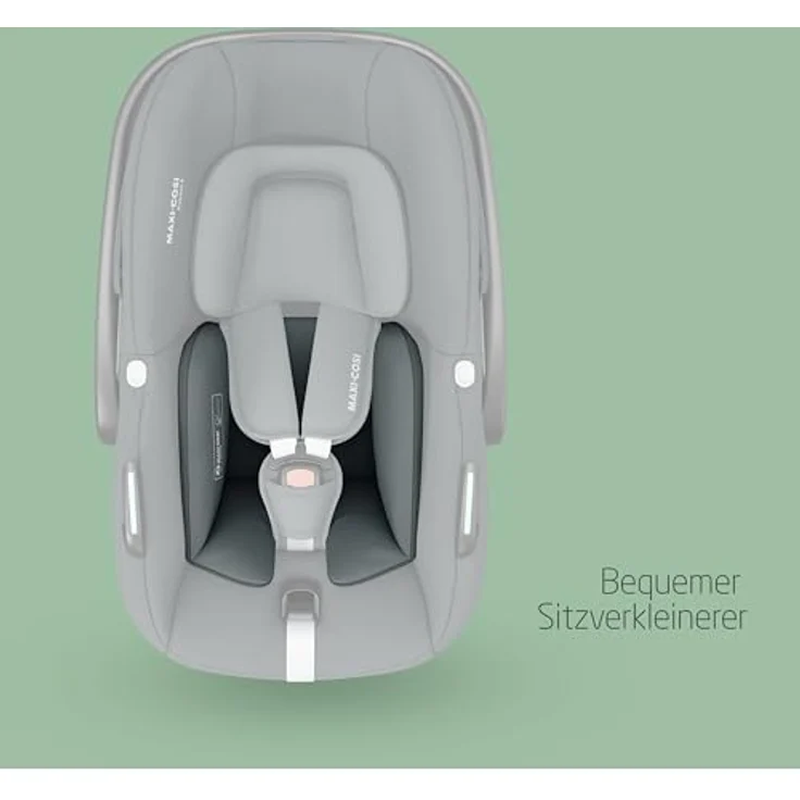 Maxi-Cosi Babyschale Pebble S i-Size - Tonal Graphite, Baby Autositz ab Geburt - 15 Monate (nur 3,4 kg leicht) – Bild 6