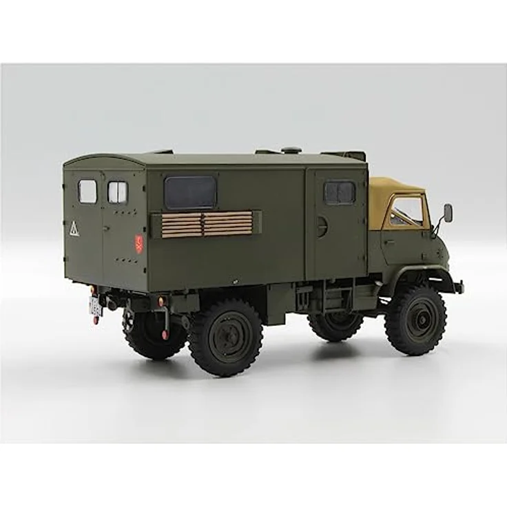ICM Unimog S 404, Modellfahrzeug mit Kofferaufbau, deutscher Militärlastwagen – Bild 4