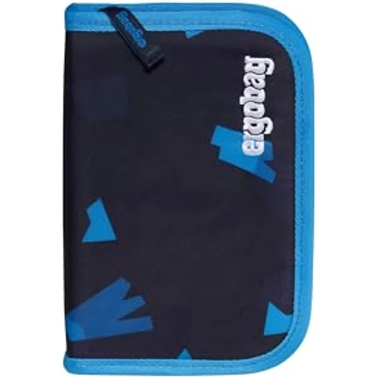ergobag Federmäppchen Set 22-teilig, Lyra Buntstifte, Stundenplan-Fach, Kleingeld Fach, Lineal VerfolgBärjagd - Dunkelblau – Bild 1