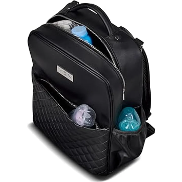 MOON FASHION BACKPACK black, Wickelrucksack mit flexiblem Design und zusätzlichem Komfort – Bild 3