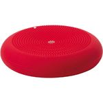 Togu Dynair Ballkissen XXL rot Balance Kissen 50 cm groß Ballsitzkissen mit Noppen 50 cm Geleichgewichtskissen Balancekissen groß für Gleichgewicht Koordination und Stabilität Balance Pad Luftkissen Sitzkissen für Fitness, Yoga, Pilates