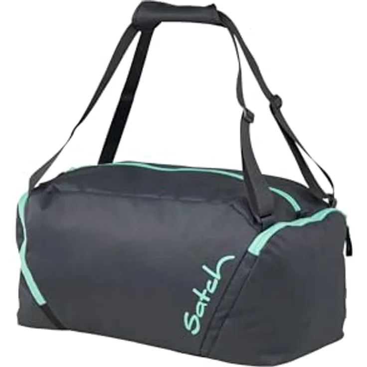satch Sporttasche 46 cm, grau, 100% Polyester, ideal für Kinder-Sportaktivitäten