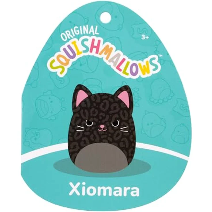 Squishmallows SQCR06735 - Xiomara der Panter 40 cm, superweiches Kuscheltier, offizielles Kelly Toys Plüsch, für langanhaltenden Kuschelspaß – Bild 5