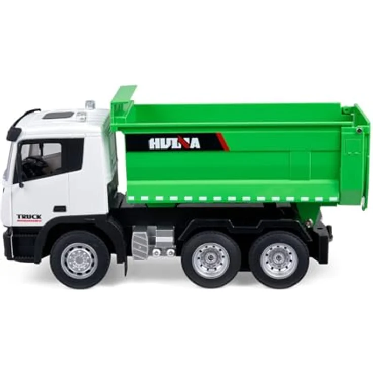 COIL RC LKW Muldenkipper 1:18, ferngesteuert mit Sound und Lichteffekten, robuste Bauweise, interaktive Steuerung bis 25m für Kinder, ideal für Technikbegeisterte – Bild 5