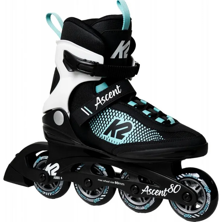 K2 Inlineskates K2 Ascent 80 Damen Inline Skates Inliner 30H0620, Rollschuhe in Schwarz - Preisvergleich