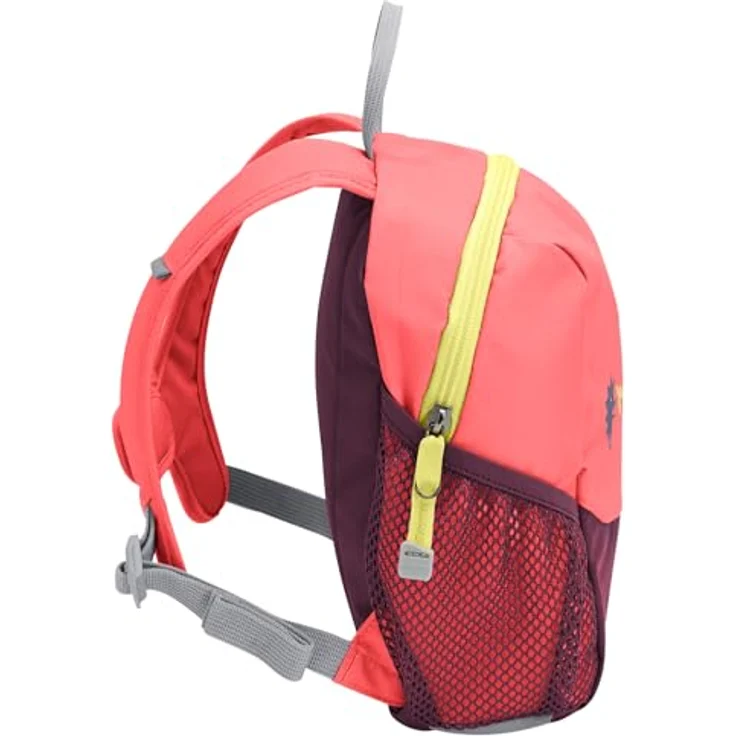 Jack Wolfskin Sprout Kinderrucksack, 20 cm x 15.5 cm x 25.5 cm, 100% Polyester, rosa (Sunset Coral) – Bild 5