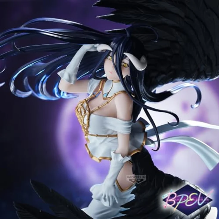 Banpresto Overlord Evolve Figur, Kaiserin der Dunkelheit Albedo, 34 cm hoch, detailreiche Sammelfigur – Bild 3