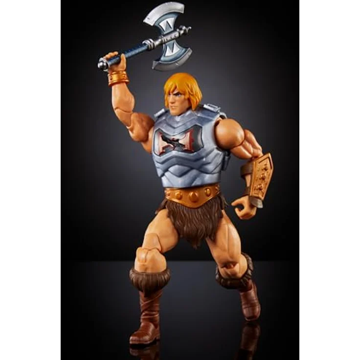 Mattel® Actionfigur Masters of the Universe Masterverse Core Battle Armor He-Man HYC49, Deluxe-Actionfigur mit 30 Bewegungspunkten, authentischen Details und Kampfaxt – Bild 6