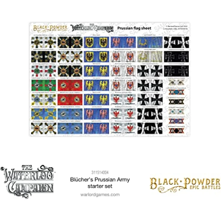 Warlord Games Black Powder Epic Battles - Waterloo: Blucher's Preußische Armee Starterset mit über 1.000 Soldaten – Bild 4