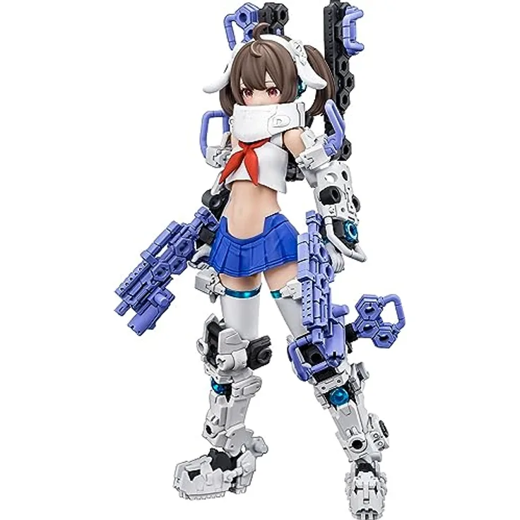 Kotobukiya Megami Device Plastic Model Kit Buster Doll Gunner, 16 cm, mit Artikulationspunkten und austauschbaren Teilen