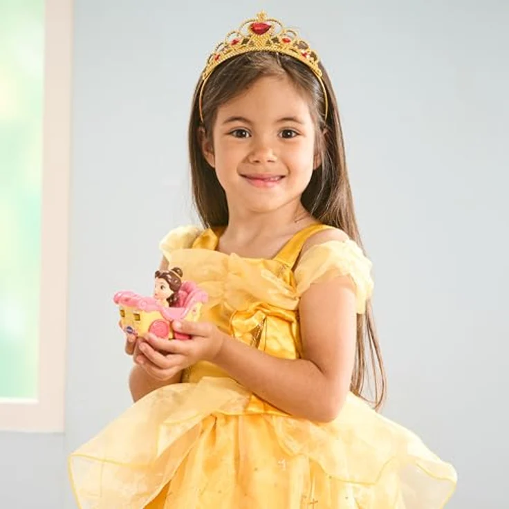 VTech Baby TUT TUT Flitzer - Belles verzauberte Kutsche mit Originalstimme, kindgerechten Melodien und Geräuschen, kindersicherem Batteriefach – Bild 4