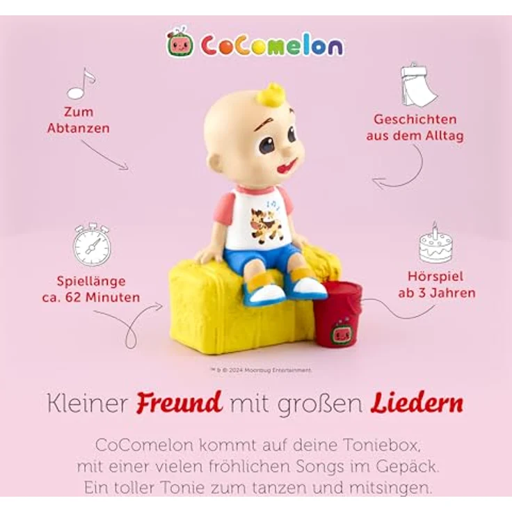 Tonies CoComelon – Raus in die Welt mit JJ, Tonie-Figur für Kinder ab 3 Jahren, Spielzeit ca. 44 Minuten – Bild 4