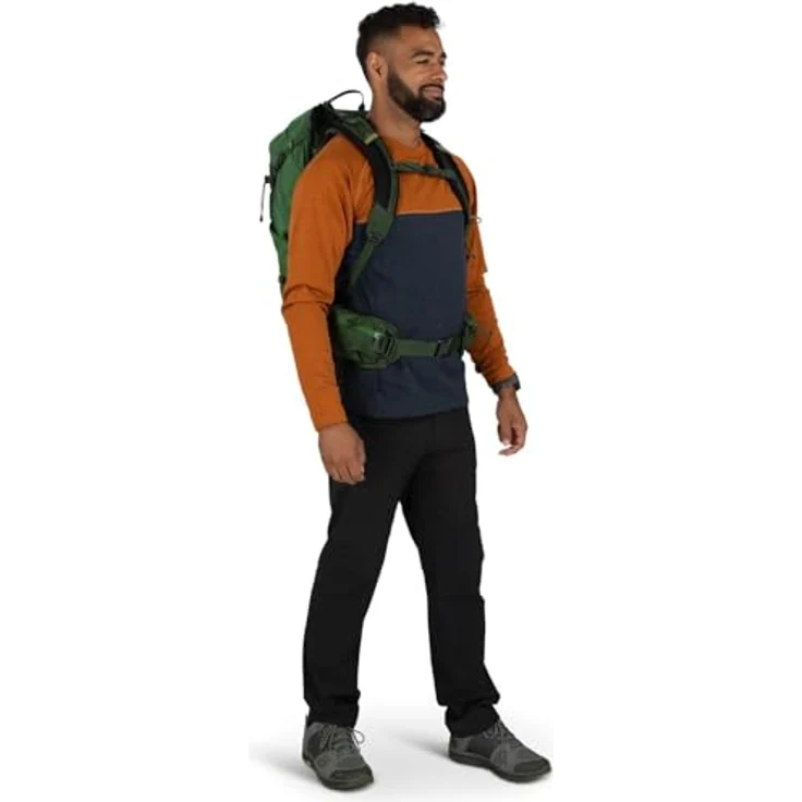 Osprey Stratos 24, Wanderrucksack mit 24 Litern Volumen und AirSpeed-Rückensystem, cetacean blue – Bild 7