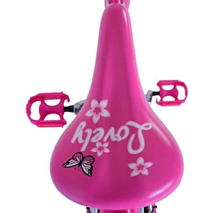 Volare Kinderfahrrad Lovely 26 Zoll Rosa, Mädchen Fahrrad mit 7 Gängen, Reflektoren und Klingel – Bild 3