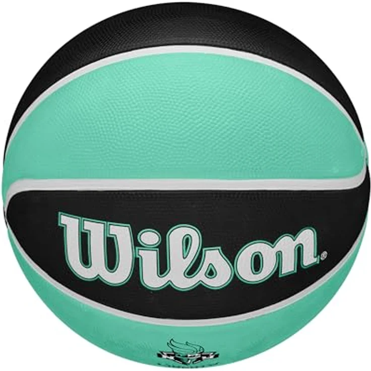 Wilson WNBA Team Tribute Basketball, New York Liberty, royal, Größe 6, mit verbessertem Grip für Innen- und Außenplätze – Bild 5
