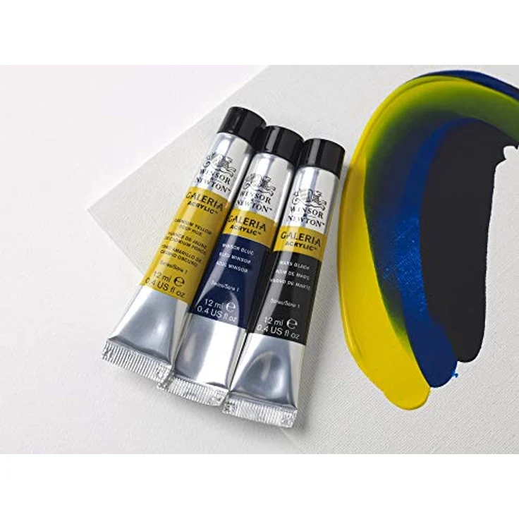 Winsor & Newton Galeria Acrylfarben Set, 20 Farben Starterset mit hoher Pigmentierung, 240 Milliliter – Bild 4