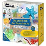moses. PhänoMINT Die große Box der Experimente mit Kristallen, 5 spannende Experimente zum Kristalle züchten, Edelstein Experimentier-Set für Kinder ab 8 Jahren