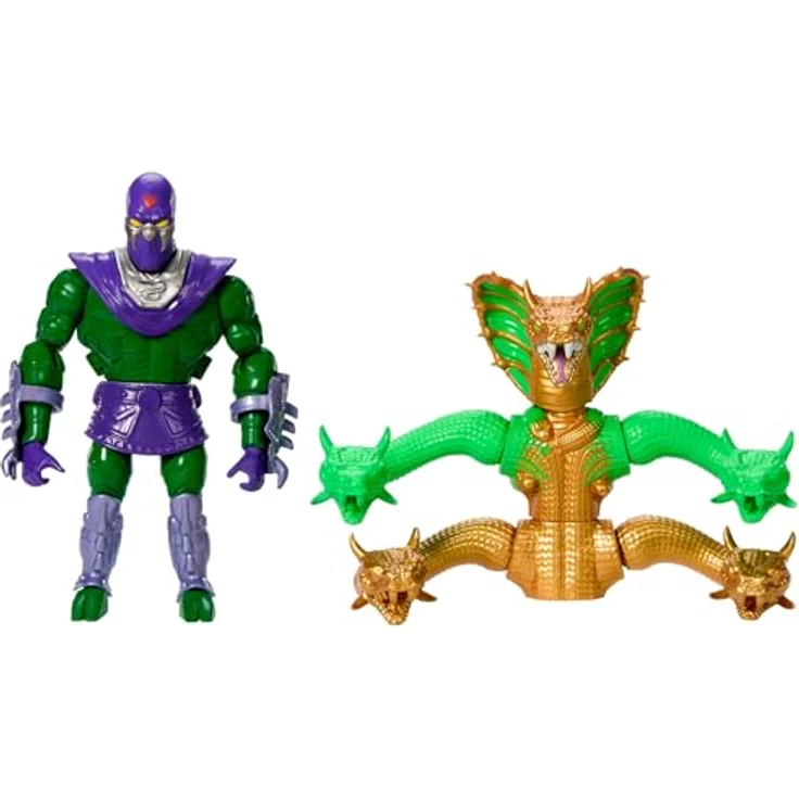 Masters of the Universe Origins Turtles of Grayskull Deluxe Actionfigur, beweglicher König Hiss als Fußsoldat mit 16 Bewegungspunkten, ca. 14 cm, abnehmbare Rüstungsteile, JBN07 – Bild 1