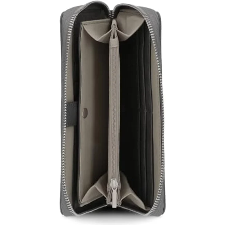 ZWEI Olli OW2 Geldbörse, Damenportemonnaie aus Polyurethan und Polyester, 11 x 19 x 3 cm – Bild 3