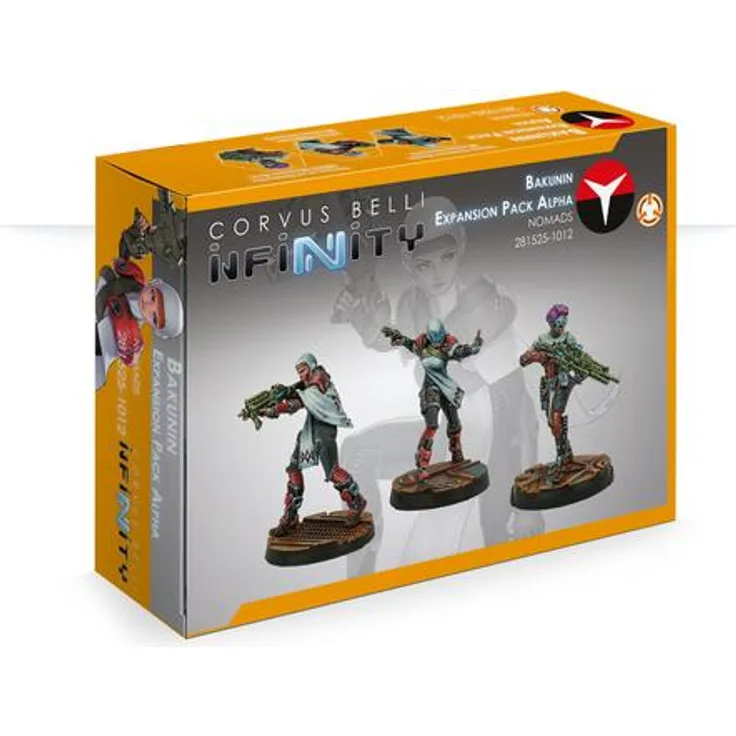 Infinity Bakunin Expansion Pack Alpha, Sammelfiguren mit anti-establishment Ideologie