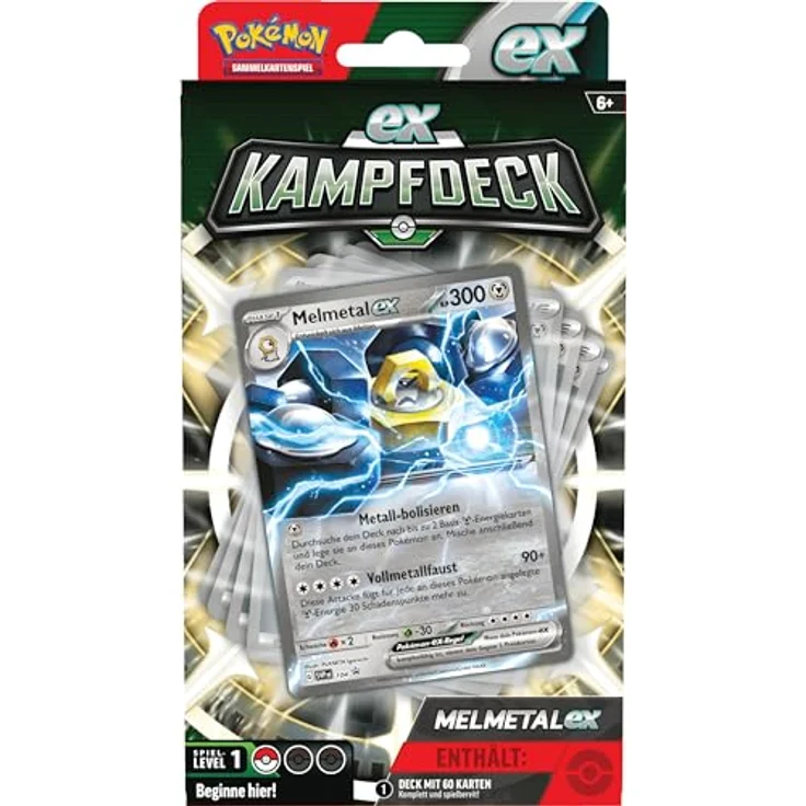 Pokémon Pokémon-Sammelkartenspiel: Kampfdeck Melmetal-ex (sofort spielbares Deck mit 60 Karten) – Bild 2