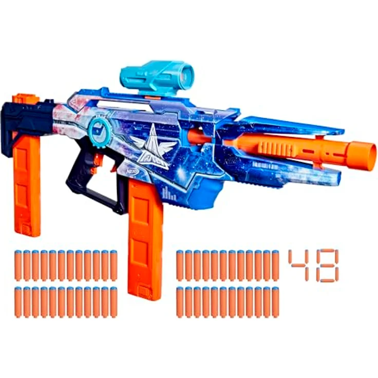 NERF Loadout Galactic Commander Blaster, vollautomatischer Dart-Blaster mit 3 Feuer-Modi und 48 N1 Darts, Galactic Commander Skin – Bild 2
