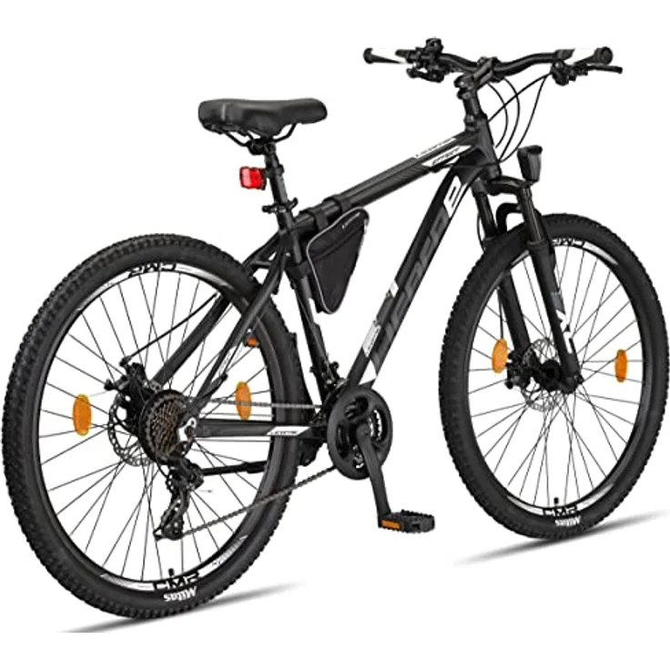 Licorne Bike Effect Premium Mountainbike Aluminium Scheibenbremse/V-Bremse Fahrrad für Jungen, Mädchen, Herren und Damen - 21 Gang-Schaltung - Herrenrad – Bild 4