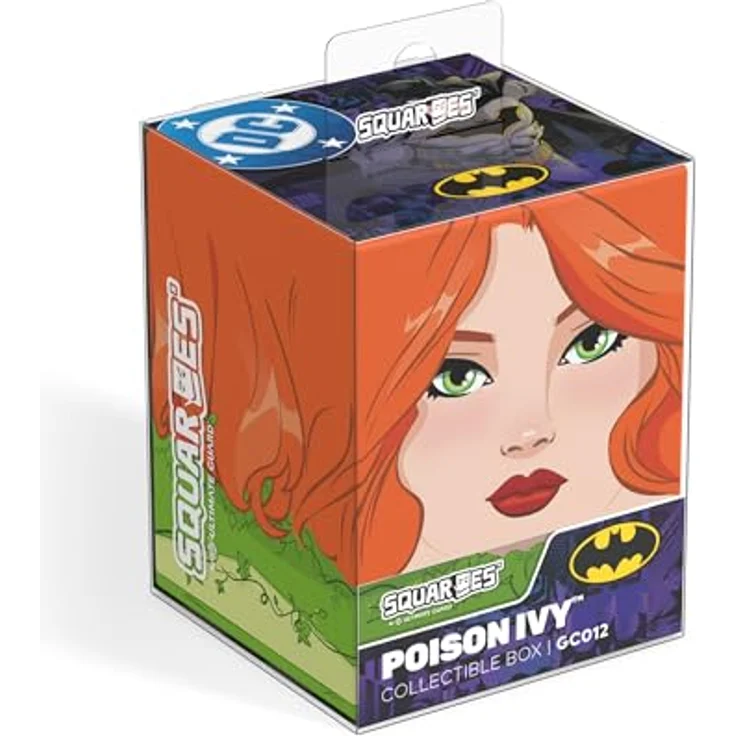 Squaroes Squaroe Batman: Gotham City GC012 - Poison Ivy, Deck-Box für bis zu 100 Sammelkarten, hergestellt aus 78% erneuerbaren Rohstoffen – Bild 8