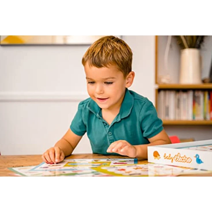 Nathan Baby Electro, elektronisches Frage- und Antwortspiel über Nutztiere für Kleinkinder ab 2 Jahren – Bild 6