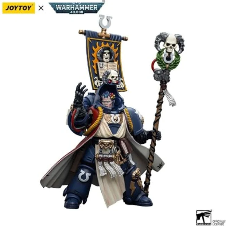 JoyToy Warhammer 40K: Ultramarines Chief Librarian Tigurius Actionfigur im Maßstab 1:18 – Bild 5