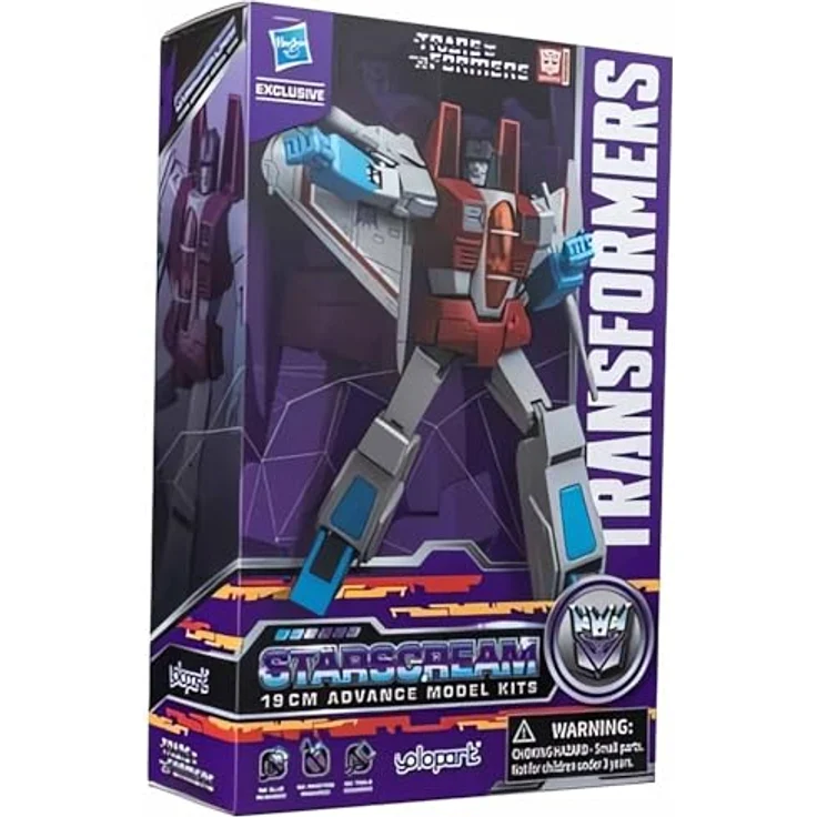 YOLOPARK Starscream AMK Series Modellbausatz, 19.1 cm Transformer Bauset, Generation One – Bild 2