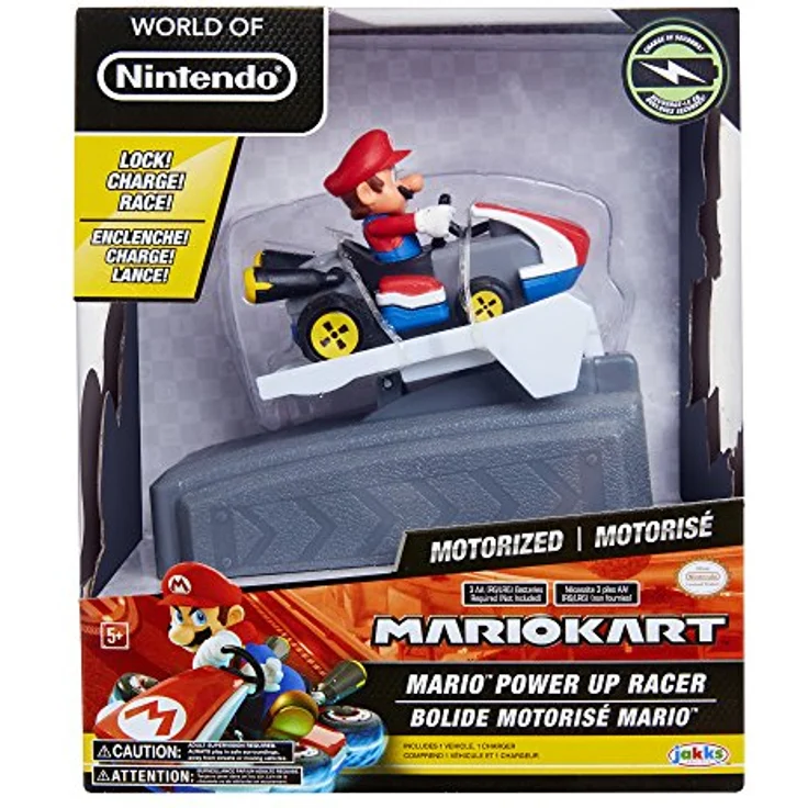Jakks Mario Kart Racers - Mario Power Up Racer, Spielzeugauto für Kindern ab 5 Jahren – Bild 6