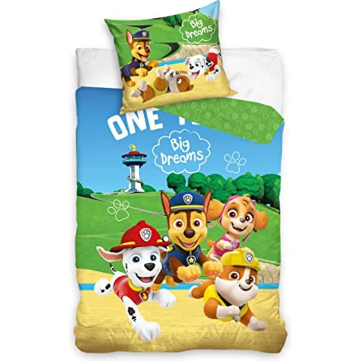 PAW Patrol Kinderbettwäsche PAW214011 135 x 200