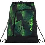 Satch Turnbeutel Sportbeutel, Einfach am Rucksack fixierbar, passt auf alle satch Schulrucksäcke, recyceltes Polyester