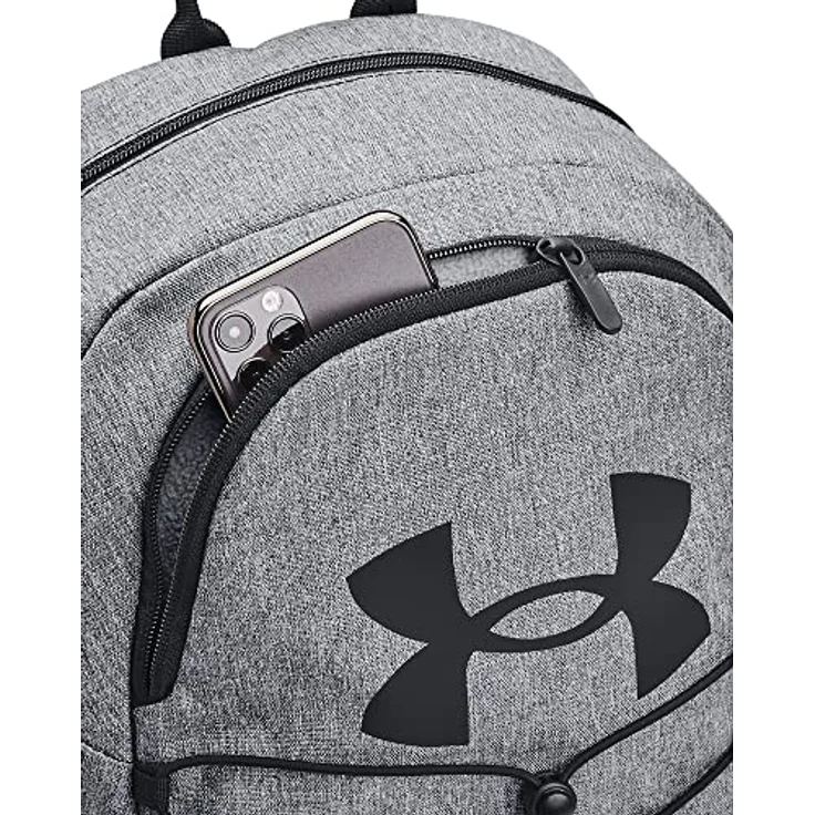 Under Armour Hustle Sport Backpack pitch gray medium heather - black (012-001) – Bild 6