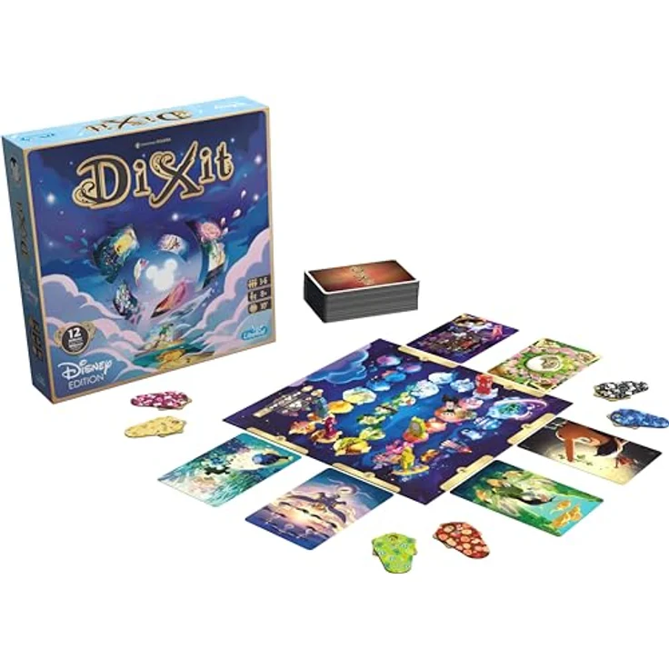 Libellud Dixit Disney FR/NL - Boardgame, 5 Szenarien, Zuverlässig, Hochwertige Qualität – Bild 4