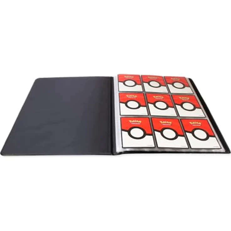 Ultra PRO Scarlet & Violet: Destined Rivals 9-Pocket Portfolio für Pokémon, Kartenbinder für bis zu 126 Single-Loaded oder 252 doppelt geladene Karten, Team Rocket Design – Bild 5