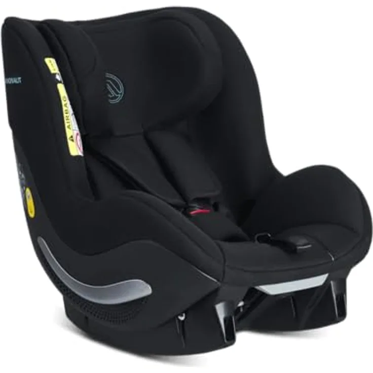 Avionaut AeroFix Smart, Reboard Kindersitz (0-18 kg) bis 105 cm, schwarz