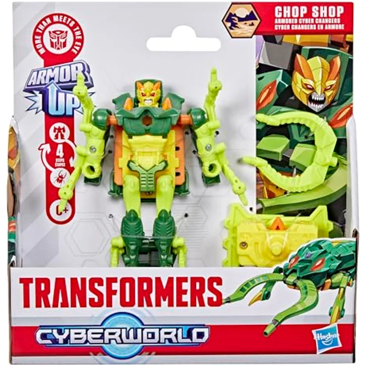 Hasbro Transformers Cyberworld Chop Shop, 10 cm große, transformierbare Sammelfigur – Bild 3