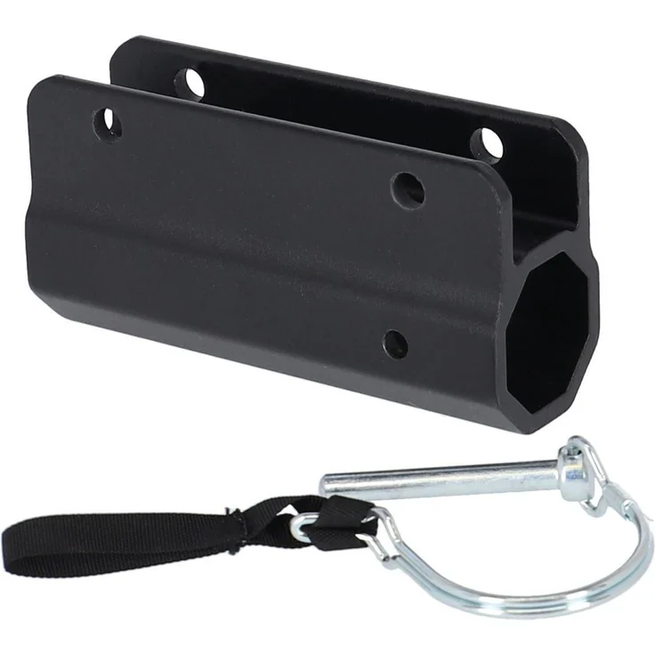 XLC Mono S, Veloanhänger Zubehör, robustes und sicheres Befestigungssystem für Kinderanhänger, einfach zu installieren