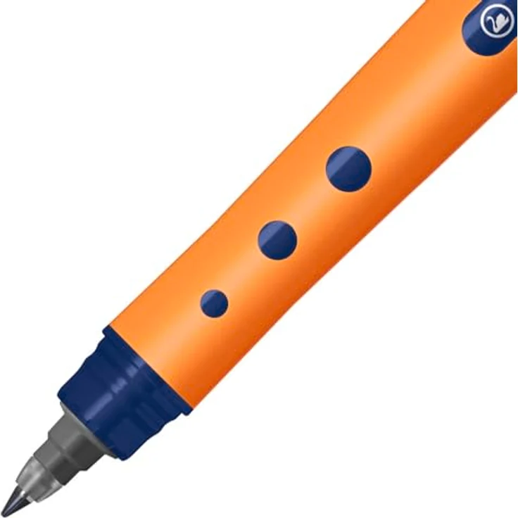 STABILO worker+ Medium, Tintenroller Schreibstifte im 10er Pack, blau und orange – Bild 2